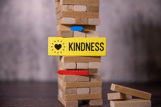 Kindness Matters, Positive Values and Human Connection Concept