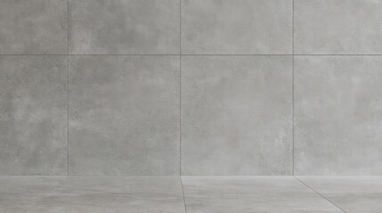 Fototapeta premium Modern Minimalist Concrete Floor Surface Wide Background