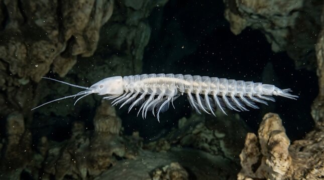 Anchialine Cave Remipedia Living Fossil Blind Crustacean Rare Science Biology