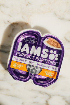 Iams brand kitten food single portion