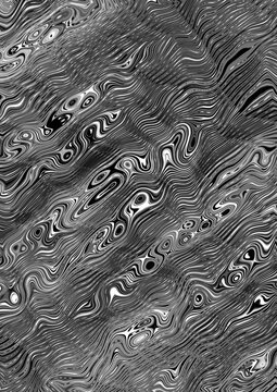 Black and White Damascus Steel Pattern Wood Grain Marble Background