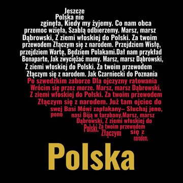 Poland Anthem Flag Map