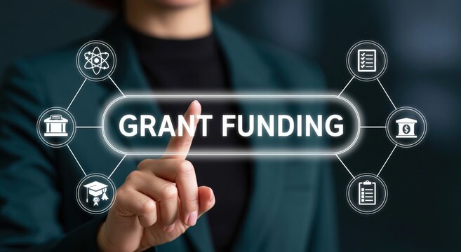 Grant funding and business finance investment for corporate capital budget subsidy