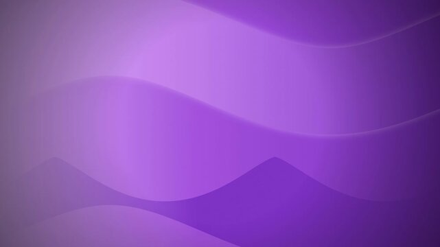 Purple curved geometric shapes shift in a fluid wave like motion