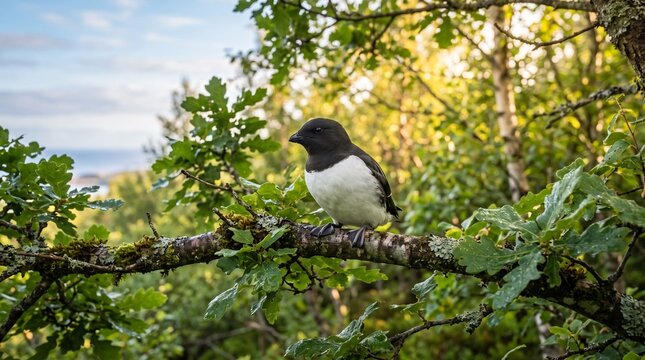 Little auk bird