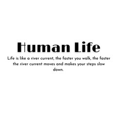 Obraz premium Human Life