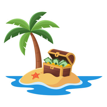 Treasure Island Illustration