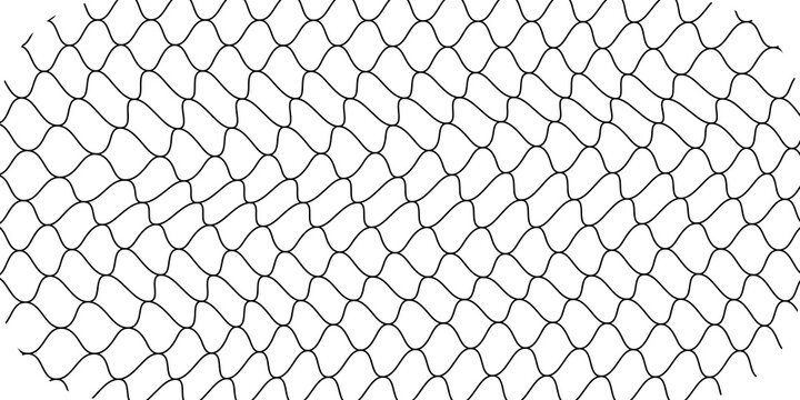 Mesh texture for fishing nets. Seamless pattern for sportswear or soccer goal, volleyball net, basketball hoop, hockey, athletics. Abstract net background for sports