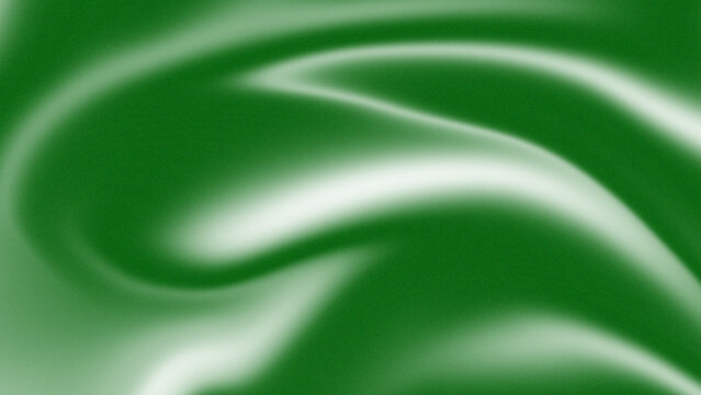 Green gradient grainy background. with smooth waves and noise texture. Design for modern banner designs posters and digital art.