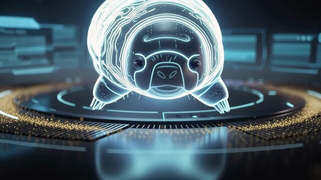 Futuristic bioengineering video exploring advanced science and innovation in biotechnology and genetic technology