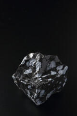 Fototapeta premium Snowflake Obsidian