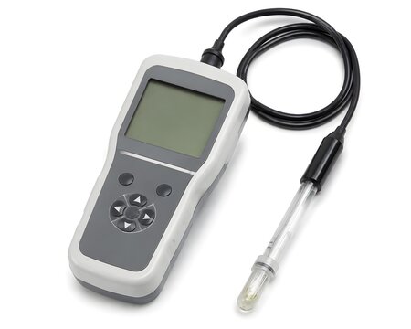 Portable pH Meter with Probe for Process Testing Laboratory Analysis Water Quality and Field Measurement