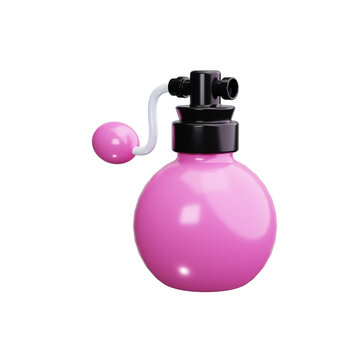 perfume 3d render icons