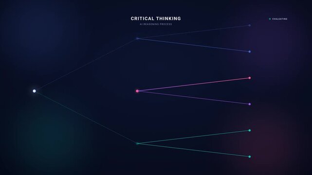 AI Critical Thinking Decision Tree with Neural Network Connections and Intelligent Data Analysis