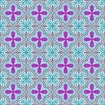 seamless floral pattern and wallpaper 