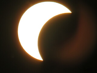 partielle Sonnenfinsternis am 12.08.2026 bei München © Thomas