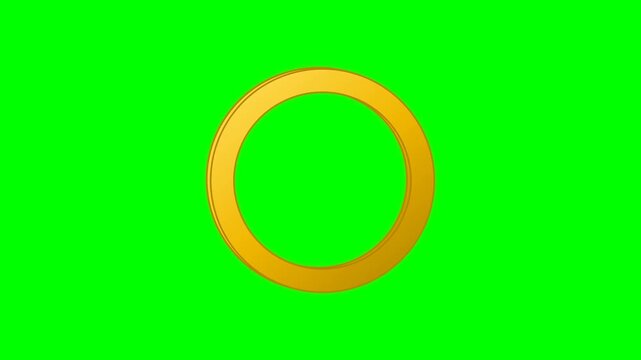 Wedding rings icon showing marriage process for wedding ceremony and love commitment