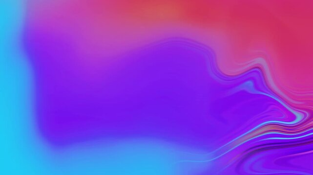 Abstract Gradient Background featuring Fluid Swirls in Vibrant Blue, Purple, and Pink Tones, Smooth Dynamic Wave Vector Motion.