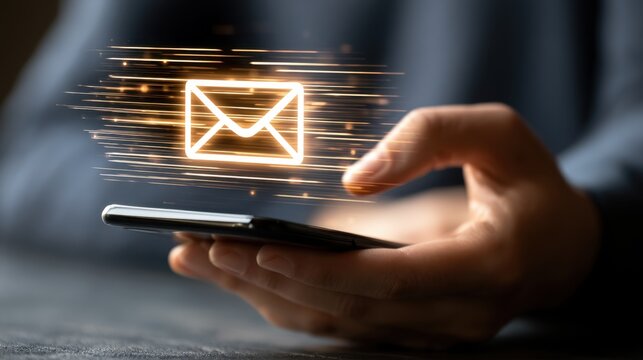 Smartphones simplify email management by helping users send, receive, organize, and reply to messages efficiently while staying productive anywhere.
