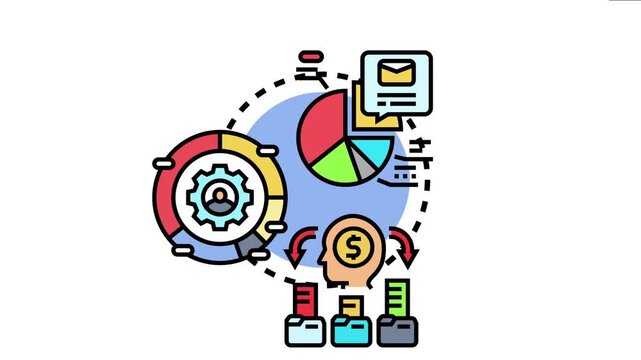 Product segmentation process involving market analysis, customer profiling, and data categorization, creating distinct consumer groups for targeted marketing strategies