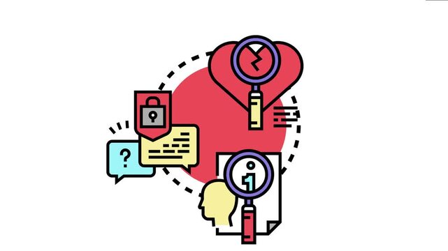 Detailed depicting the process of academic investigation. Involving research. Critical thinking. Information gathering. Problem solving. Security