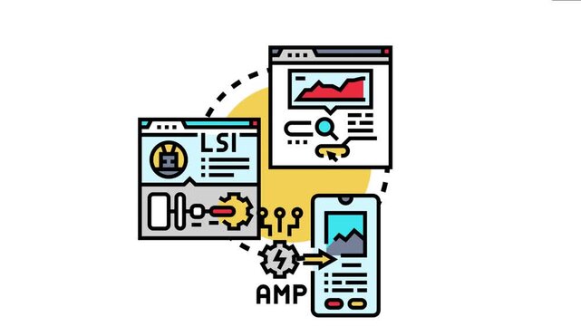 Optimizing website content and technical aspects like latent semantic indexing for improved search visibility, driving faster loading experiences for mobile users to achieve higher placement results