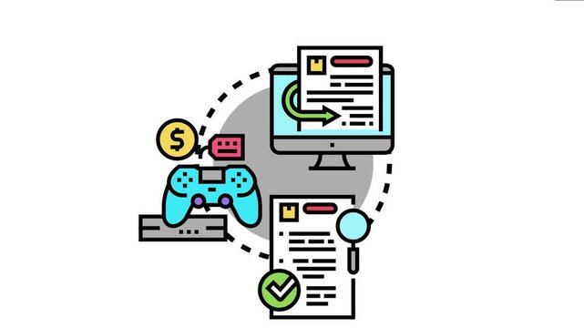System processing product demo requests, showing the digital application, approval steps, and finally gaining access to a demo for products like gaming hardware, symbolizing the full user journey