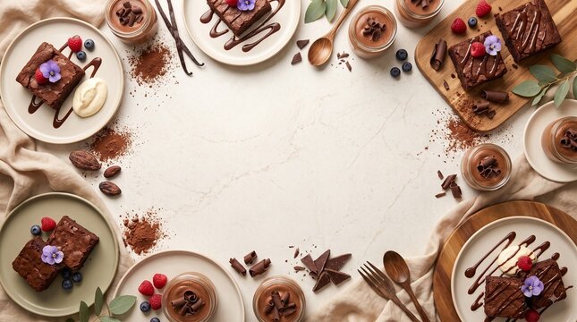 Luxury Brownie & Chocolate Caf&eacute;
