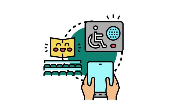 Users implementing an accessible screen reader plan for digital content, enhancing universal accessibility for people with disabilities in a modern technological environment