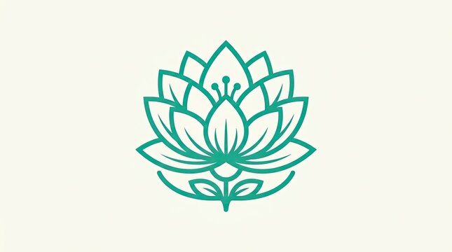 vector flower icon