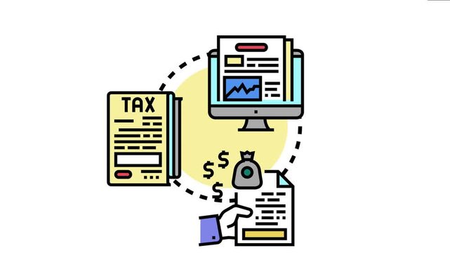 Financial accounting verification process business data analysis, tax document preparation, and money management for audit compliance and fiscal responsibility