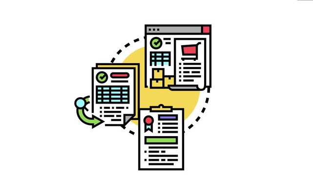 Financial documents and digital screens visualizing accounts payable. Accounts receivable. And general financial reporting processes