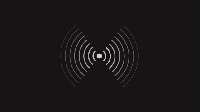 Radio waves tower connective network and signal waves ,technology. abstract connecting tower .e_1000.. HD video...
