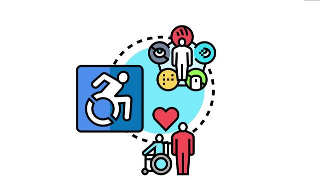 Digital accessibility concept diverse web access needs for all users, including those with disabilities, ensuring inclusive online experiences and opportunities for everyone