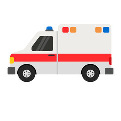 ambulance car vector illustration © Contributor