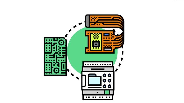 Adaptive kanban board system with electronic components agile methodology, digital process management, and technology driven workflow automation