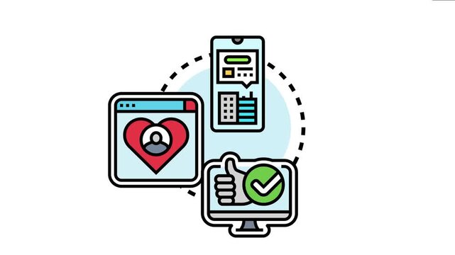 Digital devices showcasing user interface and experience design, cross platform functionality with mobile, web, and desktop applications for optimal engagement
