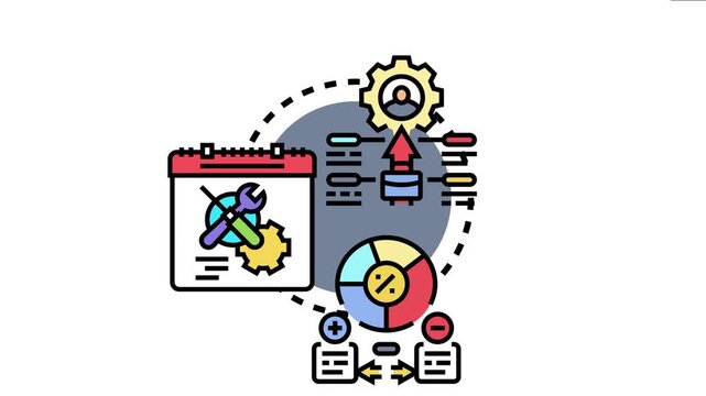 Adaptive workforce scheduling concept flexible human resources planning, calendar organization, task management, team allocation, and data driven optimization for productivity
