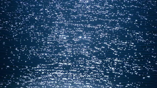 Blurred sea sparkles gently. Glowing highlights feel smooth. Bokeh glow fills the frame. Sea light shines quietly. Soft glow calms the ocean. Blurry water reflects light. Glowing sea looks serene.