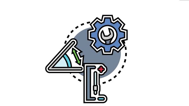 Adjustable concept with icons for customizable settings, adaptable dimensions, and precise control, embodying themes of flexibility, configuration, and user optimization