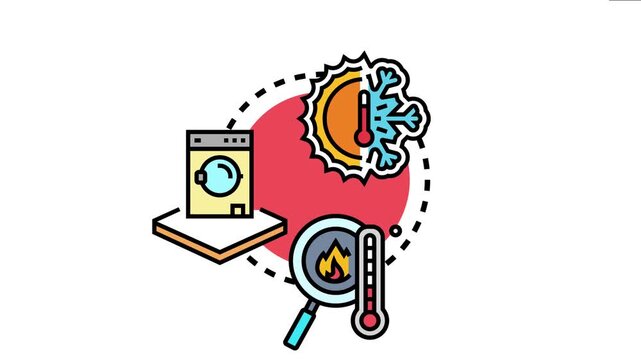 Adjusting various temperature controls and settings, demonstrating climate management for heating, cooling, washing machines, and general thermal regulation in diverse environments