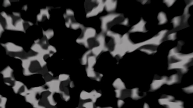Abstract flowing ink texture background with dark monochrome fluid motion patterns seamless shifting liquid aesthetic visual effect design element for creative motion graphics projects and digital scr