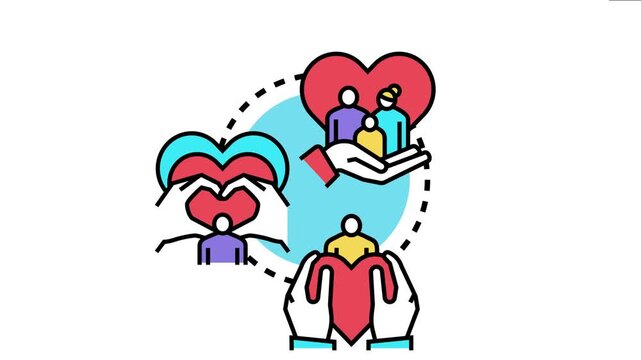 Adoption finalized order color showing parents gaining legal custody of a child, representing family, love, care, and a secure future