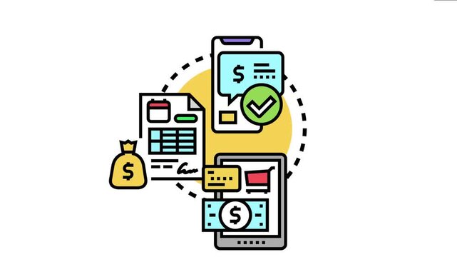 Online payment options featuring digital transfers, mobile banking, and various methods for making financial transactions, managing accounts, and confirming purchases
