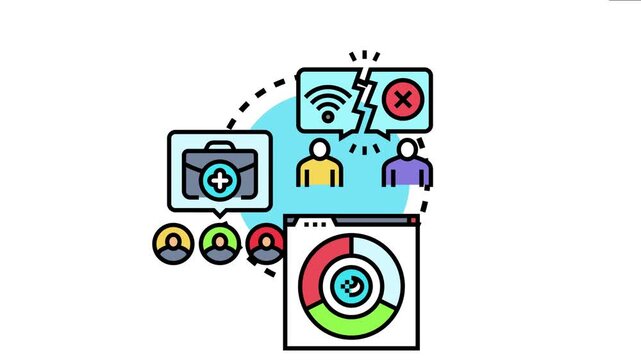 Confronting the digital divide and promoting equal access. This concept visualizes bridging connectivity gaps. Providing essential tools