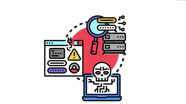 Cyber attack sending malicious requests from an adversary through a compromised system, gaining unauthorized access to user accounts, credentials, and sensitive information