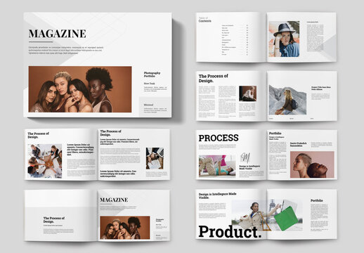 E Book Magazine Template