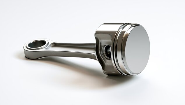 High Quality Metal Piston and Connecting Rod Assembly for Automotive Engine.