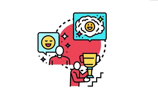 People engaging in affirmation driven faith reinforcement, building self confidence, believing in success and achieving goals with positive mindset for personal development