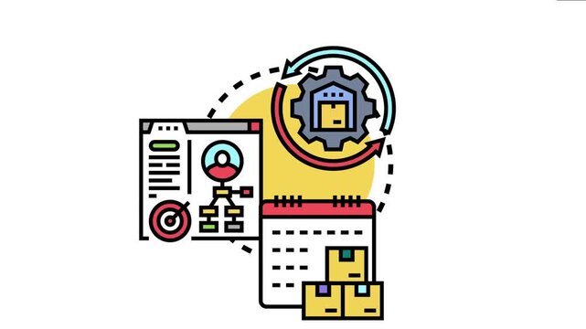 Managing an agile just in time stock supply process with strategic planning, inventory fulfillment, and efficient delivery system